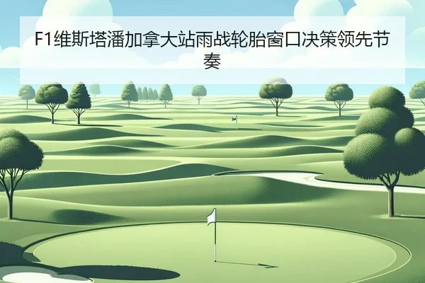 F1维斯塔潘加拿大站雨战轮胎窗口决策领先节奏